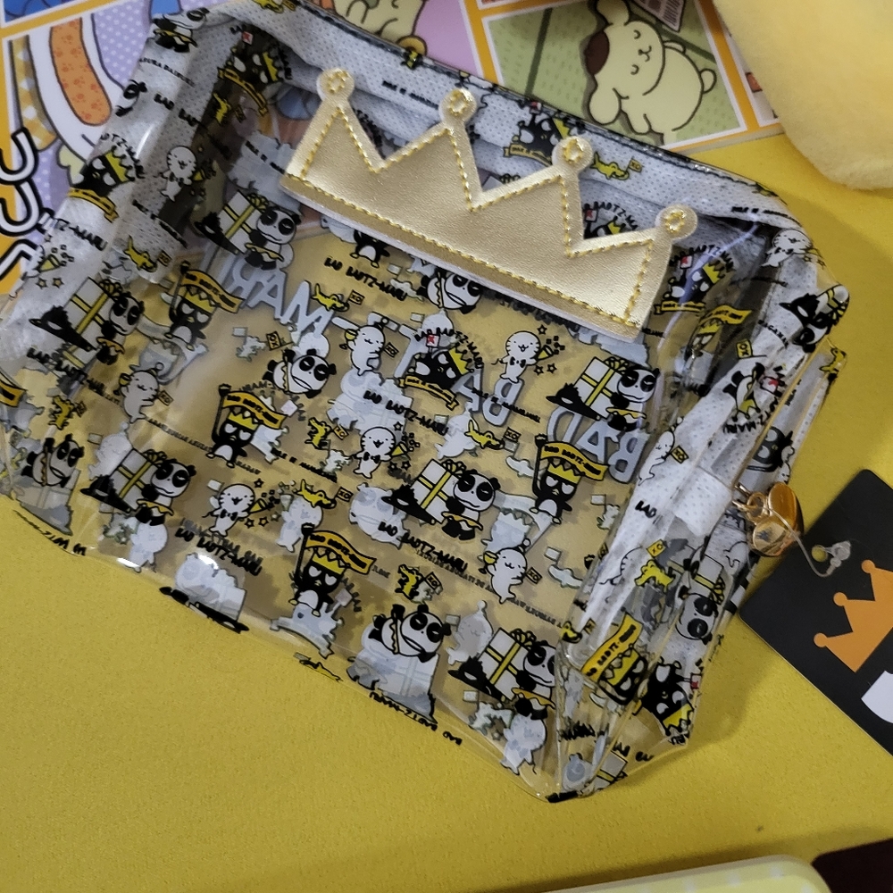 Sanrio License Bad Badtz-Maru Clear Pouch